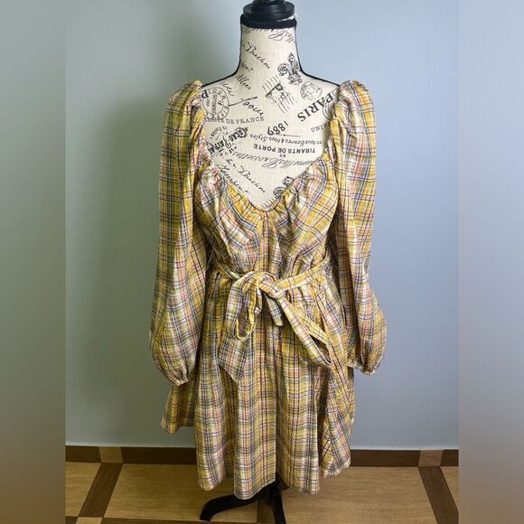 TANYA TAYLOR
Xena Plaid Mini Dress NWT Size 14 - Picture 12 of 14